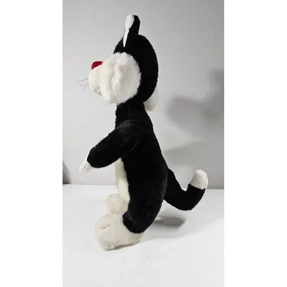 Sylvester The Cat Plush 16" 1995 and Dakin Plastic‎ Figure 8" 1969 Warner Bros - Picture 5 of 16